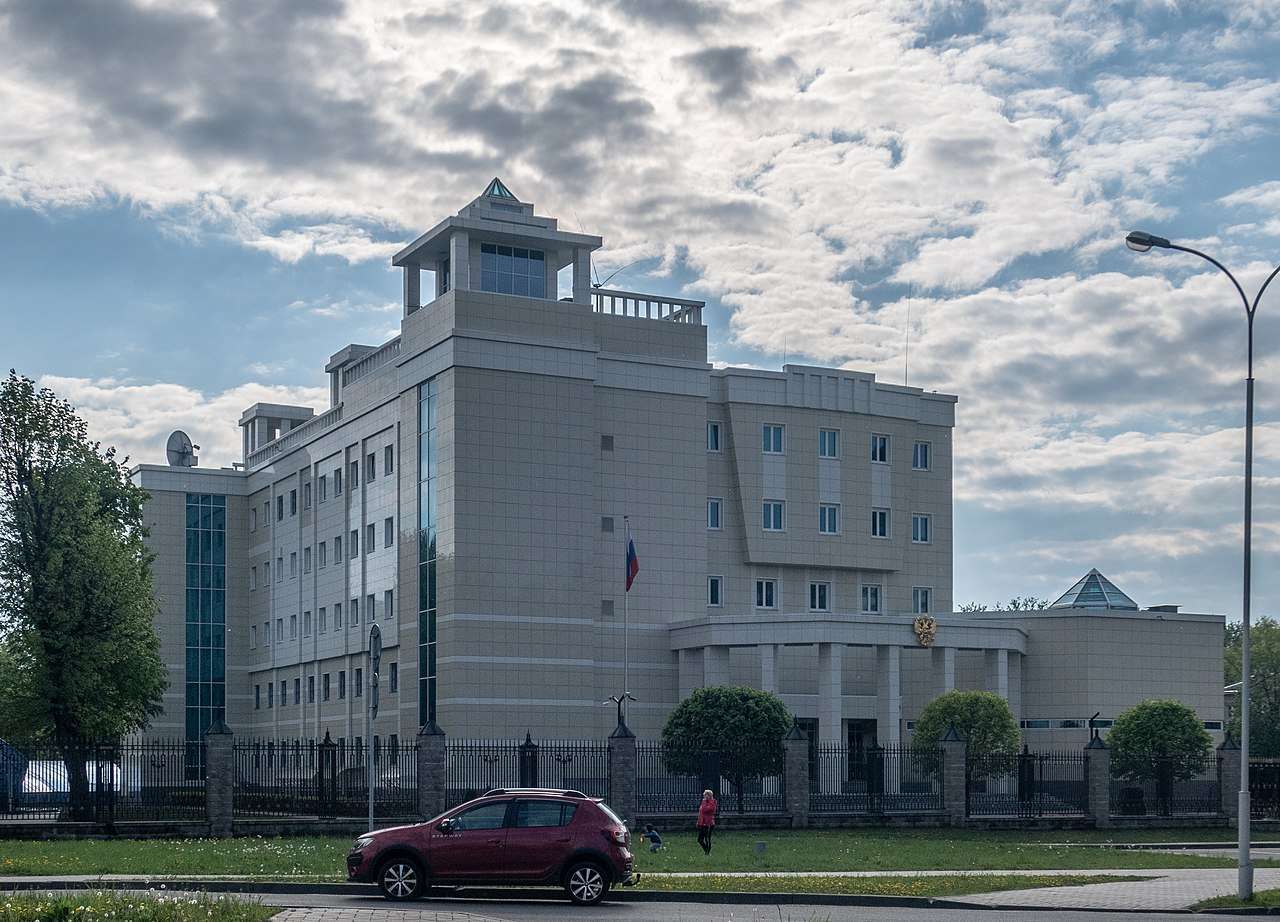 Russia embassy in Minsk Belarus