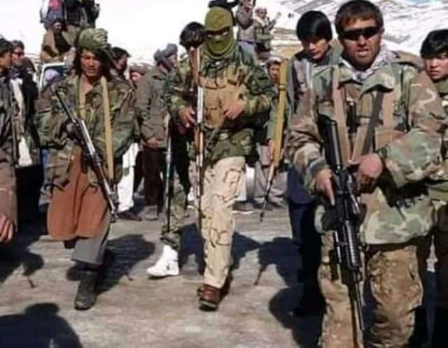 Hazara militants in Behsud