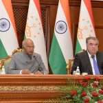 Tajik and Indian presidents