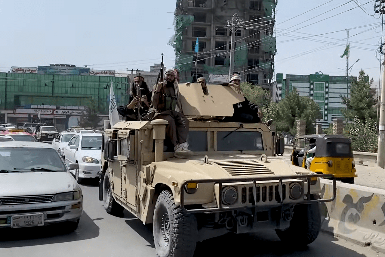 Taliban Humvee in Kabul