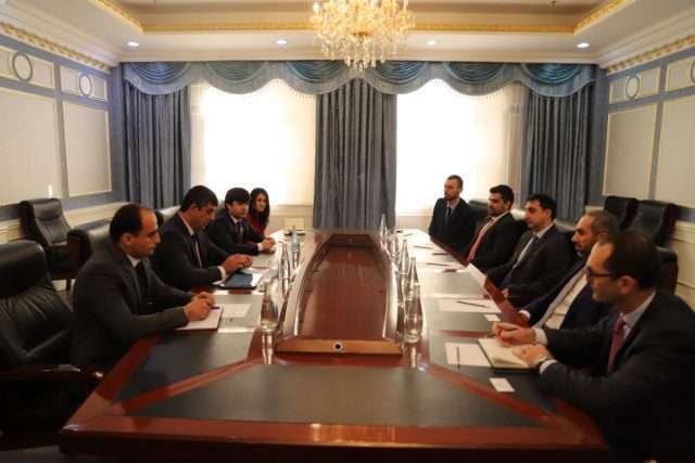 UAE and Tajikistan economic meeting