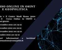 Corso online in Open Source Intelligence e Geopolitica