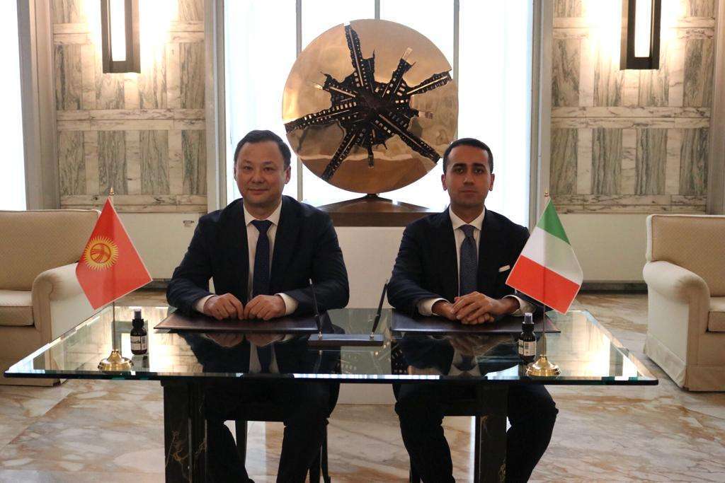 Meeting Kyrgyz and Italian ministries