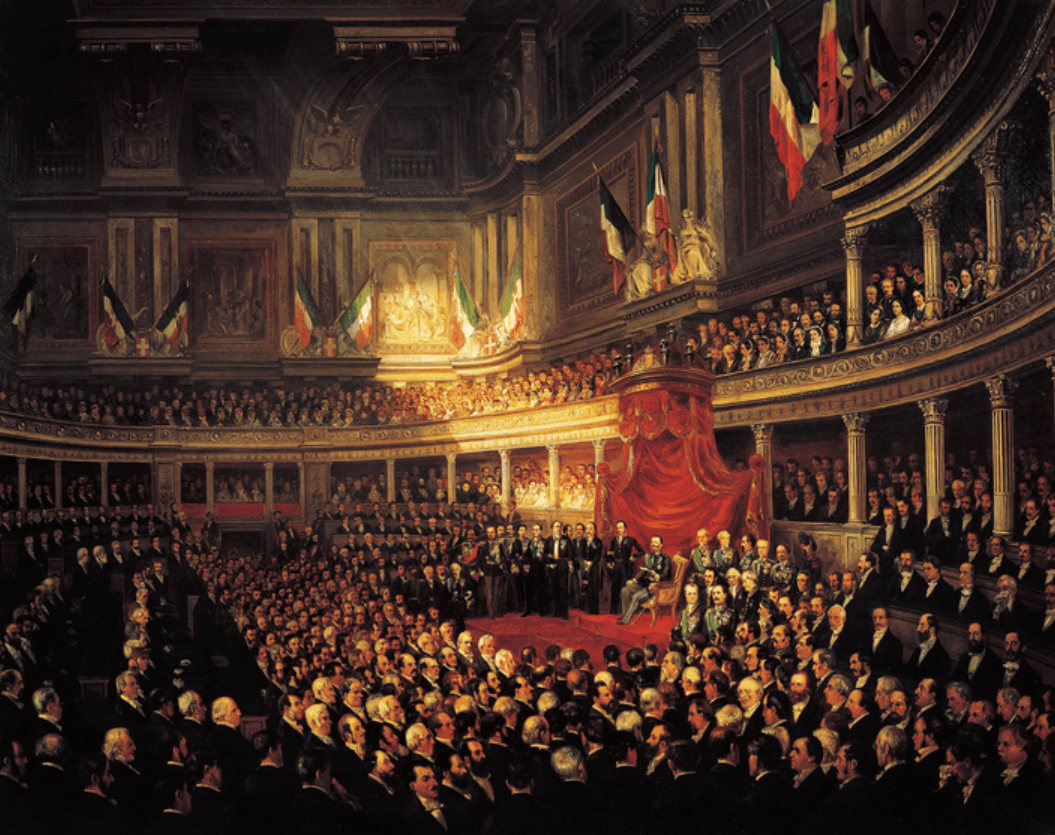 Inauguration of the Italian Parliament