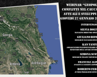 Locandina Webinar Geopolitica del Caucaso