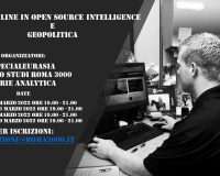 Corso online in Open Source Intelligence e Geopolitica a marzo 2022