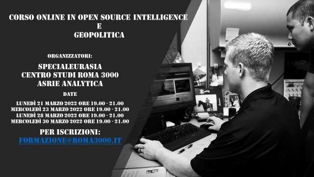 Corso online in Open Source Intelligence