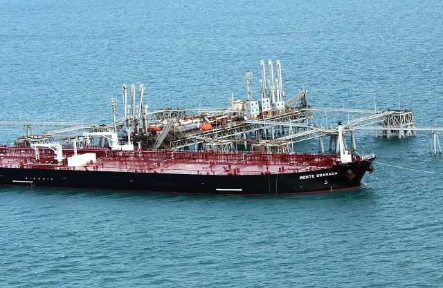 Persian Gulf oil tanker