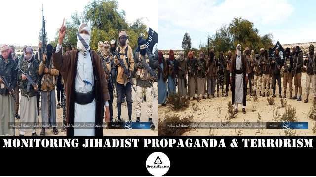 SpecialEurasia Monitoring jihadist propaganda Terrorism Wilayah Sinai pledged allegiance