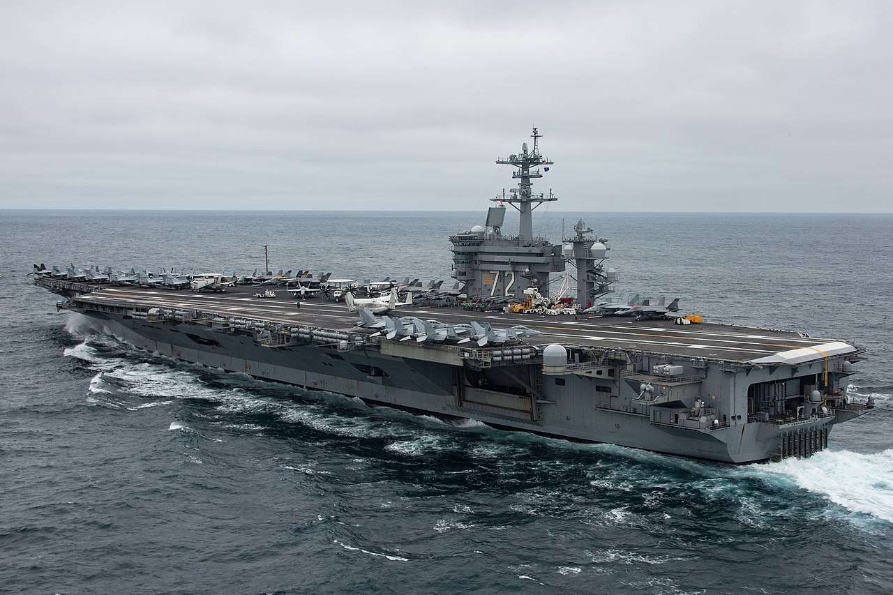 U.S. maritime military presence near the Korean peninsula