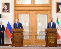 Sergey Lavrov and Hossein Amir Abdollahian Russia and Iran