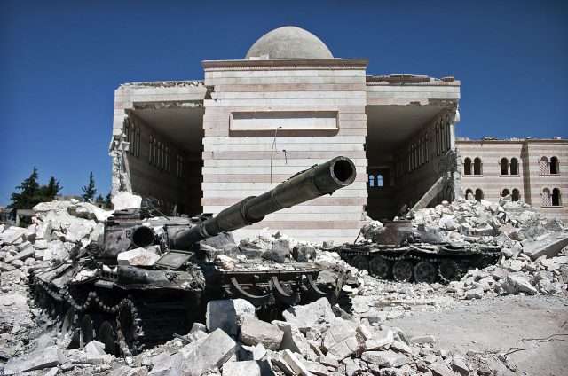 Syria Azaz ruins
