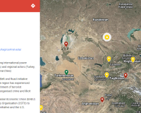 Central Asia SpecialEurasia Monitoring Risk Analysis Map
