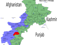 Bannu district in Pakistan