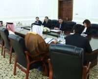 Qatar and Tajikistan business meeting