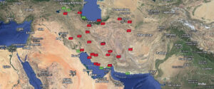 Iran: Special Economic Zones and Trade-Industrial Free Zones Map