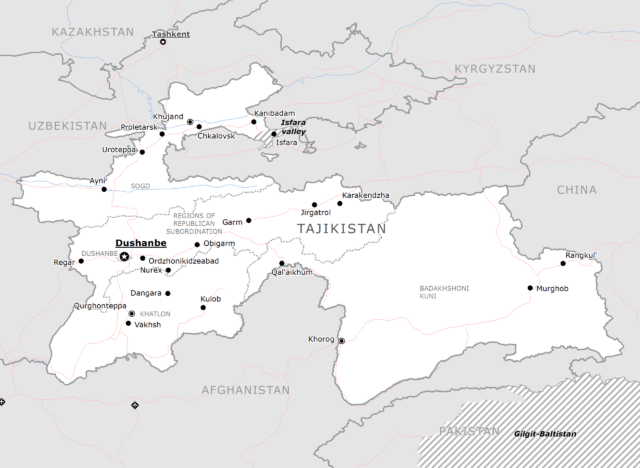 The Gorno-Badakhshan Autonomous Oblast (GBAO) is a region in the Republic of Tajikistan