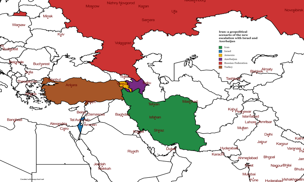 Iran a geopolitical scenario of the new escalation with Israel and Azerbaijan SpecialEurasia e1680615964621