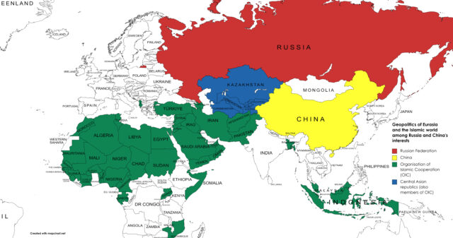 Geopolitics of Eurasia and the Islamic world among Russia and China's interests_SpecialEurasia