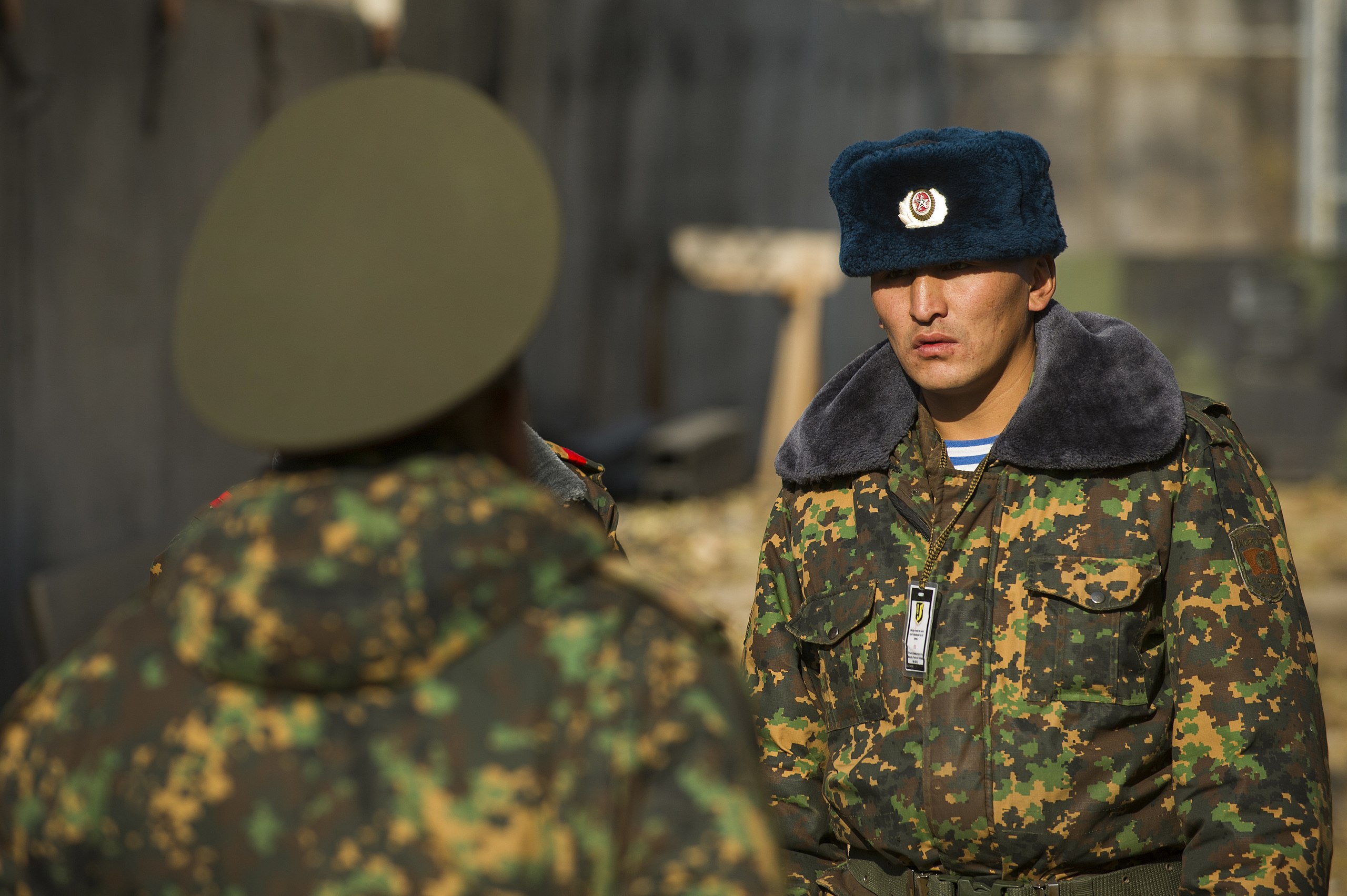 Kyrgyz military forces killed a terrorist