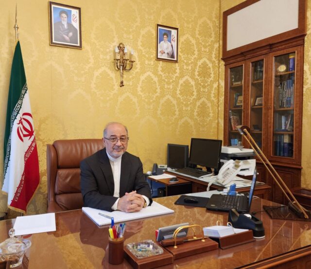 S.E. Mohammad Reza Sabouri, Ambasciatore dell’Iran in Italia
