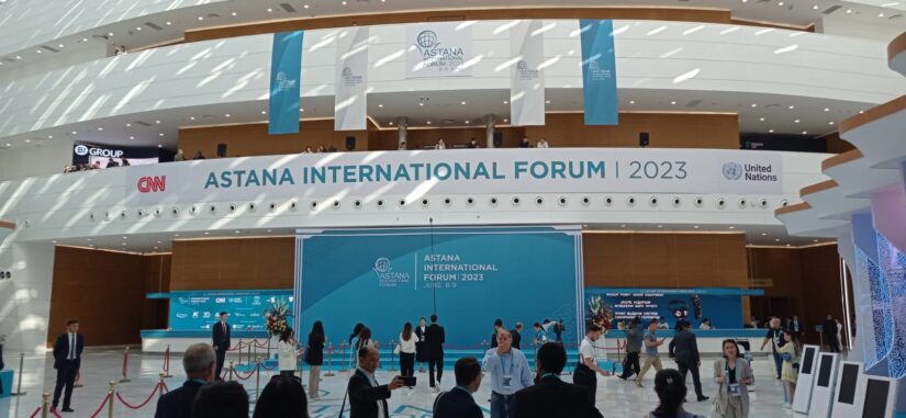 Astana International Forum and the interview with Roman Vassilenko