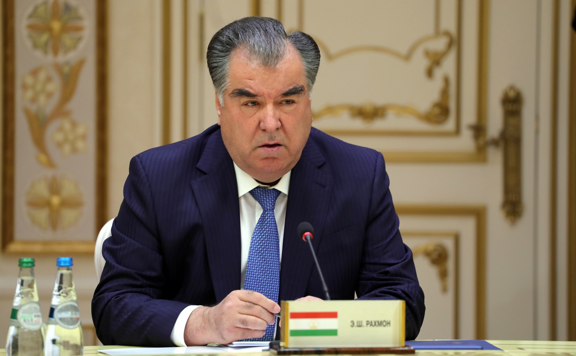 Emomali Rahmon the President of Tajikistan