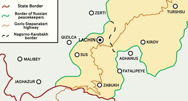 Artsakh and Lachin Corridor