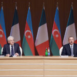 The presidents of Italy and Azerbaijan