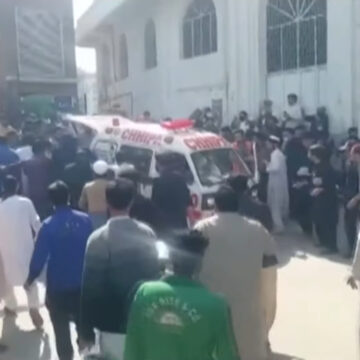 Bomb Blast Peshawar in Pakistan