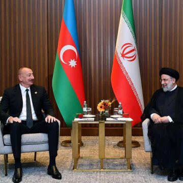 Iran and Azerbaijan Presidents