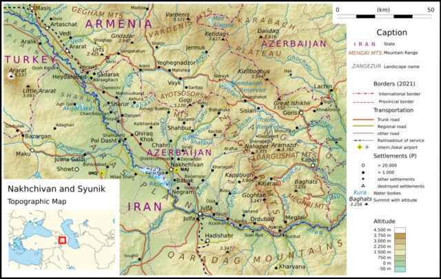 Nakhchivan and Syunik regions