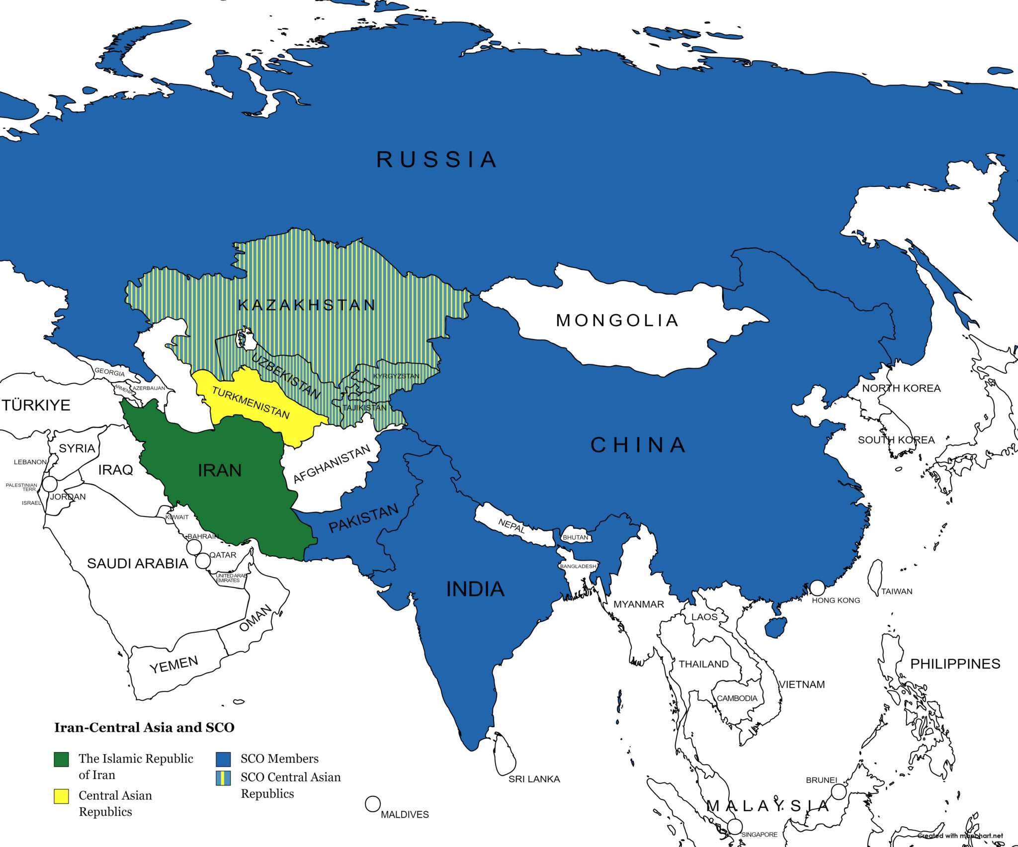 Central Asia-Iran relations and Tehran's regional interests