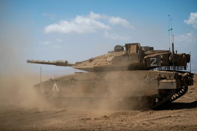 Israel Defence Force: tank Merkava Barak
