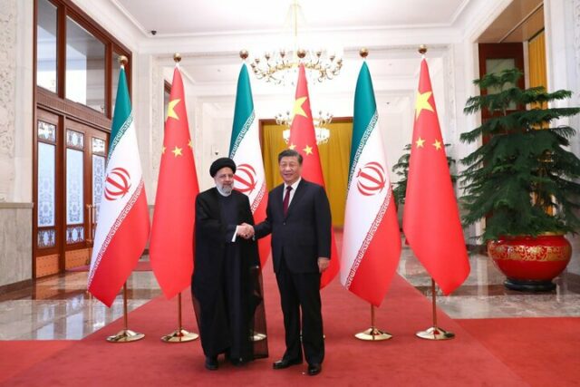 Iran-China's president meeting