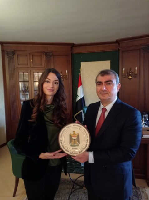 Silvia Boltuc, Iraqi ambassador and the Middle East