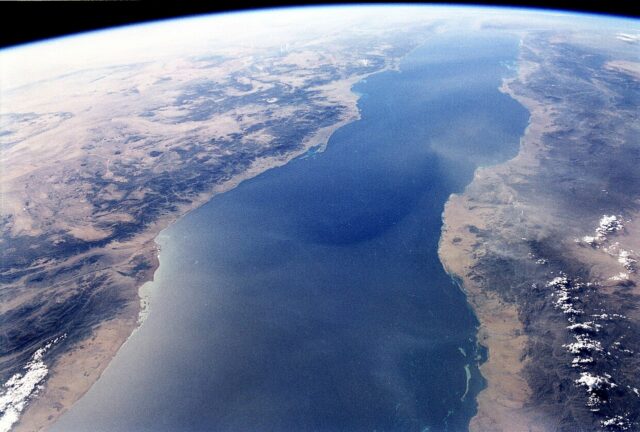 Red Sea Satellite Image
