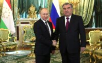 Russia and Tajikistan Presidents
